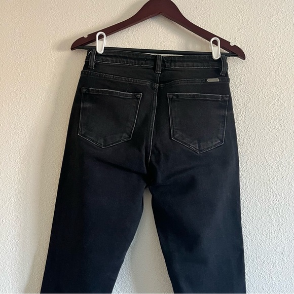 Kancan Signature Kurvy Mid-Rise Black Ankle Skinny Button Fly Jean Size 28 - Picture 9 of 16